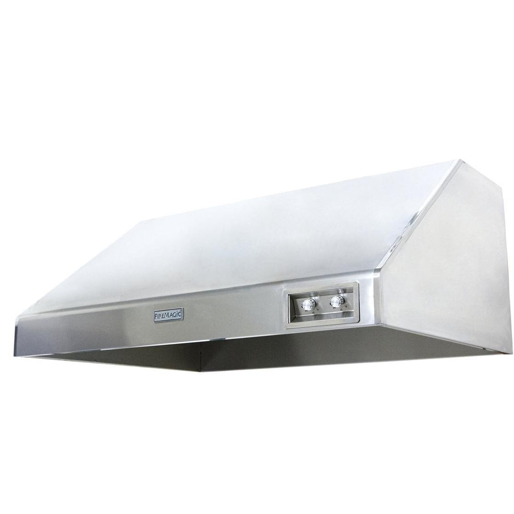 Fire Magic 36-Inch Stainless Steel Outdoor Vent Hood - 1200 CFM 36-VH-6 - The Garden District
