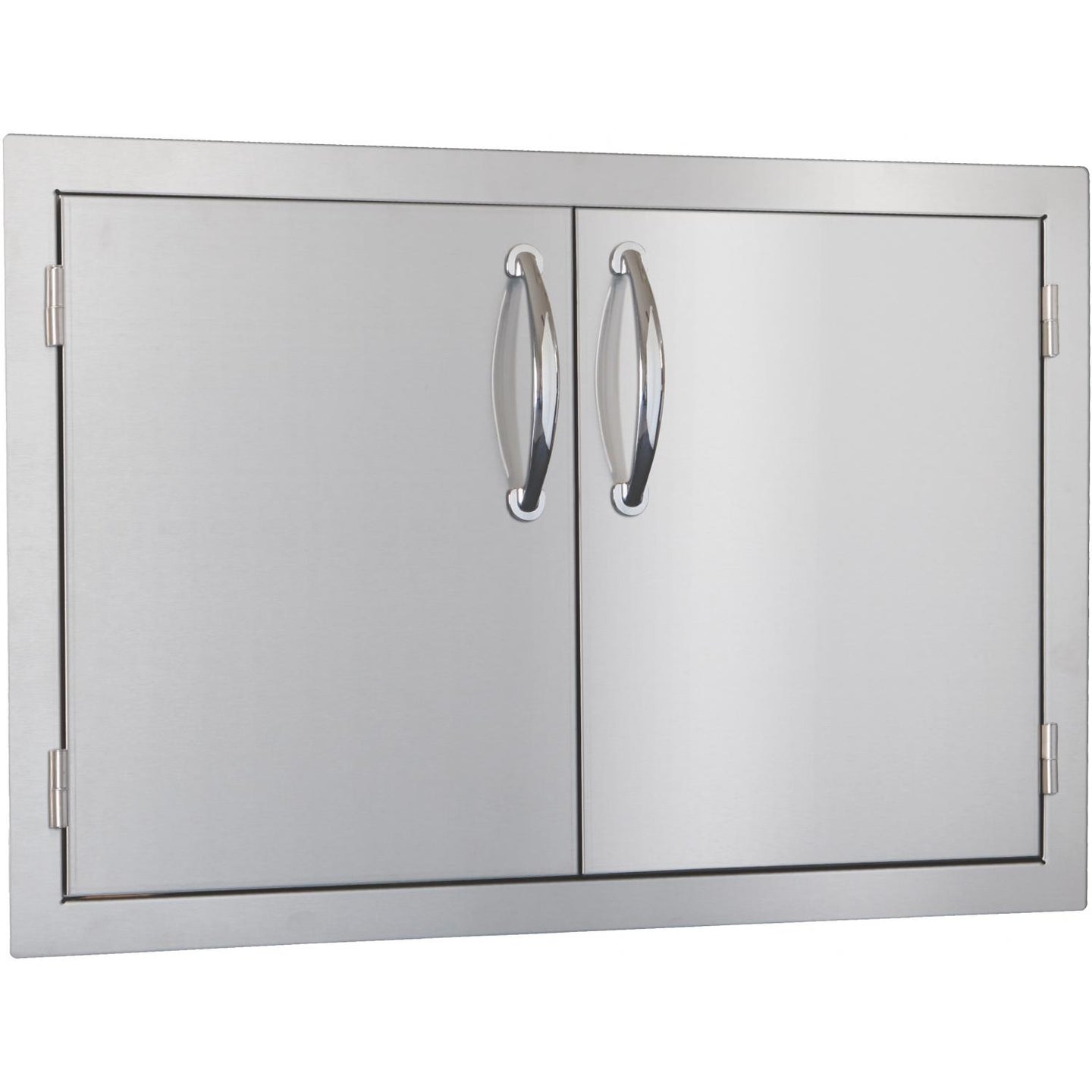 Summerset 30-Inch Stainless Steel Flush Mount Double Access Door - SSDD-30
