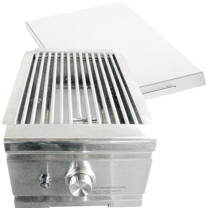 Summerset Built-In Propane Gas Infrared Side Burner - TRLSS-NG/LP