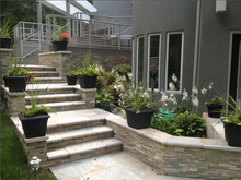 New Golden Honey Stacked Stone Panels