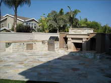 New Golden Honey Stacked Stone Panels