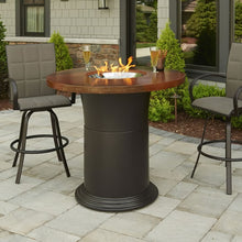 Outdoor Greatroom Colonial Pub Fire Pit Table with Artisan Supercast Top - 183-AC-48-PUB-K