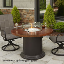 Outdoor Greatroom Artisan Colonial Dining Fire Pit Table with Artisan Supercast Top - 184-AC-48-DIN-K