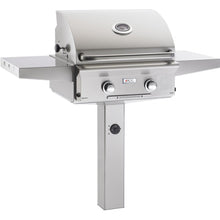 American Outdoor Grill L-Series 24-Inch 2-Burner Grill On In-Ground Post - 24PGL-OOSP