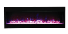 Amantii 3 Sided 50 Inch Electric Fireplace - Indoor/ Outdoor
