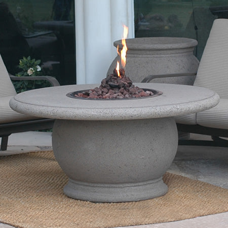 American Fyre Designs Amphora Firetable With Concrete Top - 610-xx-11-V2xC