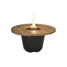 American Fyre Designs French Barrel Oak Cosmo Round Firetable - 645-BA-FO-V2xC