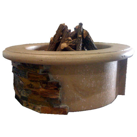 American Fyre Designs Contractor's Model Fire Pit with AWEIS Ignition System- 685-xx-11-F6xC
