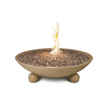 American Fyre Designs 48" Versailles Fire Bowl with Ball Feet and AWEIS Ignition System