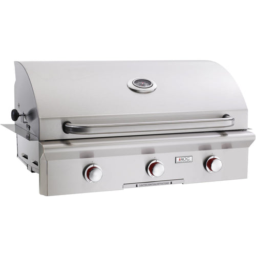 American Outdoor Grill T-Series 36-Inch 3-Burner Built-In Gas Grill - 36NBT-00SP - The Garden District