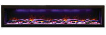 Amantii 72 Inch Deep Electric Fireplace – Indoor / Outdoor - BI-72-DEEP