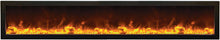 Amantii 88 Inch Electric Fireplace – Indoor / Outdoor - BI-88-SLIM