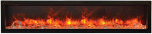Amantii 72 Inch Electric Fireplace – Indoor / Outdoor - BI-72-SLIM