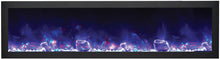Amantii 72 Inch Electric Fireplace – Indoor / Outdoor - BI-72-SLIM
