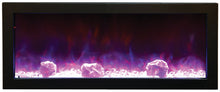 Amantii 72 Inch Electric Fireplace – Indoor / Outdoor - BI-72-SLIM