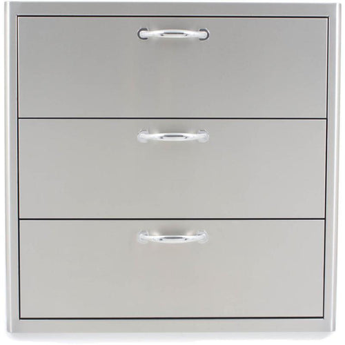 Blaze 30-Inch Stainless Steel Triple Access Drawer