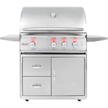 Blaze Professional 34-Inch 3-Burner Freestanding Grill With Rear Infrared Burner