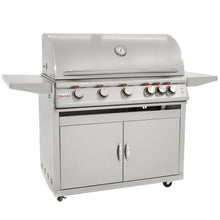 Blaze LTE  5 Burner Freestanding 40" Grill With Rear Infrared Burner & Grill Lights