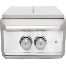 Blaze PRO Built-In High Performance Power Burner W/ Wok Ring & Stainless Steel Lid - The Garden District