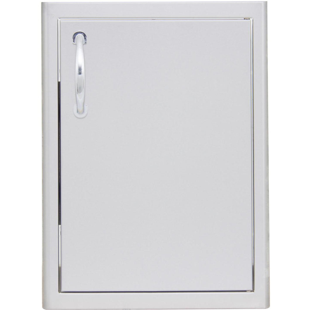 Blaze 18-Inch Stainless Steel Single Access Door - Vertical - The Garden District