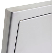 Blaze 18-Inch Stainless Steel Single Access Door - Vertical - The Garden District