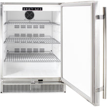 Blaze 24-Inch 5.2 Cu. Ft. Outdoor Stainless Steel Compact Refrigerator - UL Approved - The Garden District
