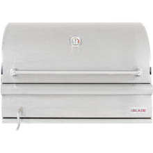 Blaze 32-Inch Built-In Stainless Steel Charcoal Grill - The Garden District