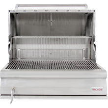 Blaze 32-Inch Built-In Stainless Steel Charcoal Grill - The Garden District