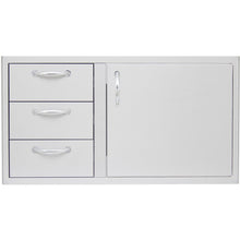 Blaze  Access Door Drawer Combo 39" - The Garden District