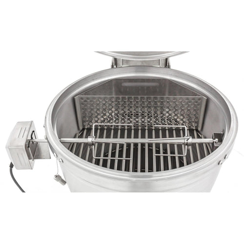 Blaze Kamado Rotisserie Kit With Charcoal Basket - BLZ-KMDO-2-ROTIS - The Garden District