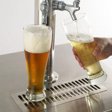 Fire Magic 24-Inch Left Hinged Outdoor Built-In Dual Tap Kegerator - Stainless Steel - 3594-DL - The Garden District