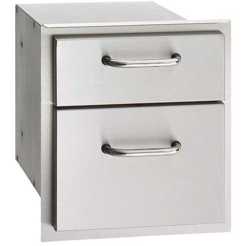 Fire Magic Select 14-Inch Double Access Drawer - 33802 - The Garden District