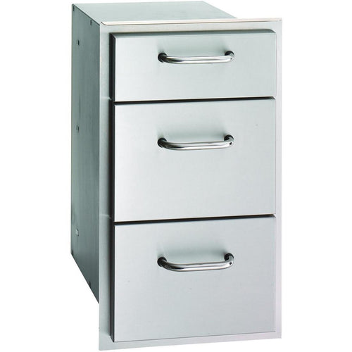 Fire Magic Select 14-Inch Triple Access Drawer - 33803 - The Garden District