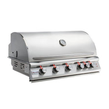 Blaze LTE  5 Burner Built in 40" Grill With Rear Infrared Burner & Grill Lights