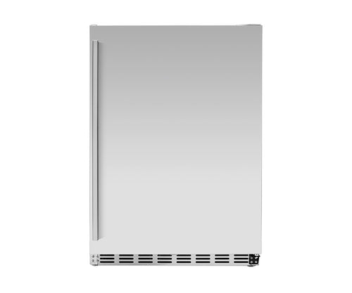 Summerset 24-Inch 5.3 Outdoor Rated Deluxe Stainless Steel Refrigerator