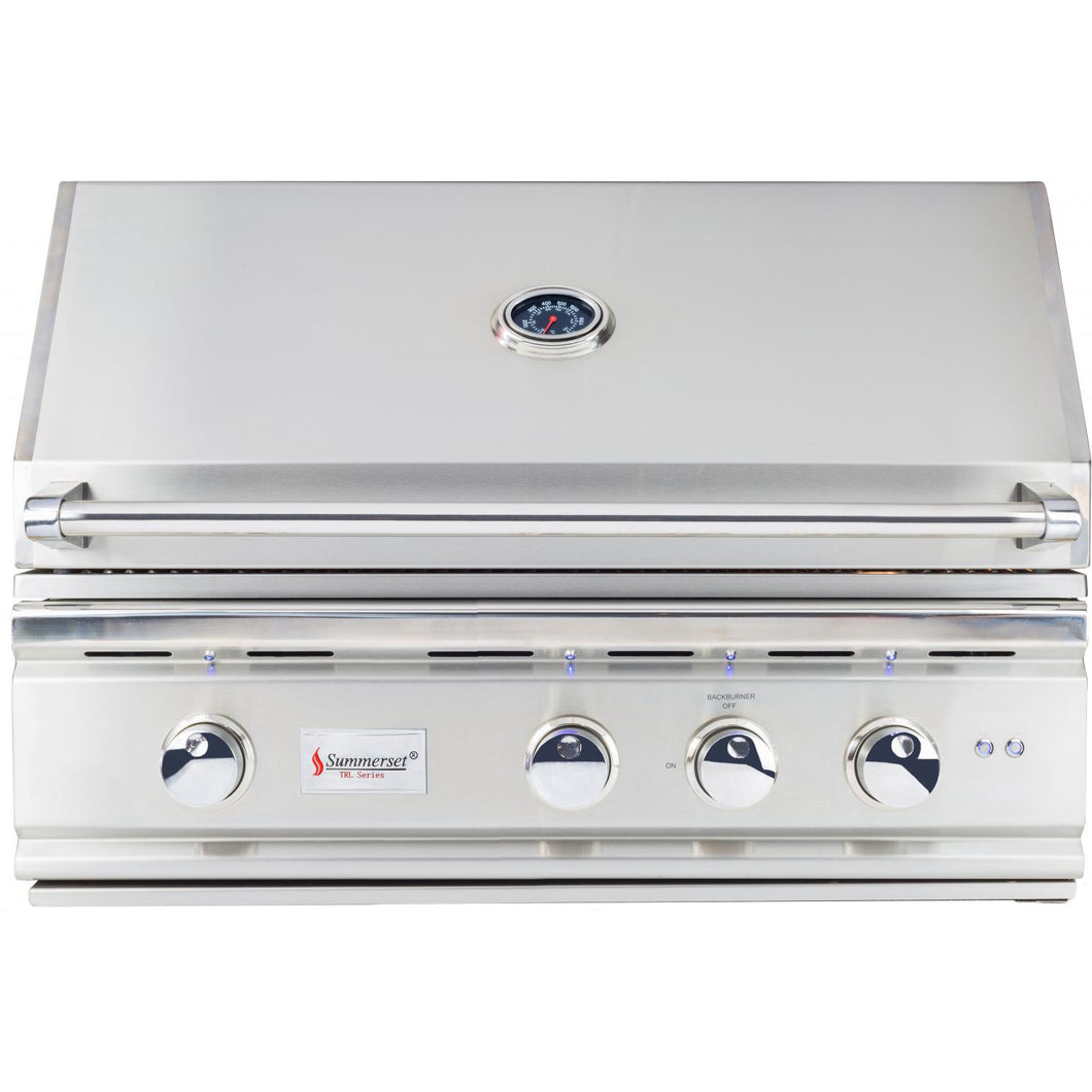 Summerset TRL 32-Inch 3-Burner Built-In Propane Gas Grill With Rotisserie - TRL32-LP/NG