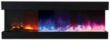 Amantii 3 Sided 50 Inch Electric Fireplace - Indoor/ Outdoor