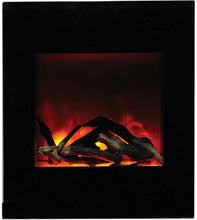 Amantii Zero Clearance 24 Inch Electric Fireplace - WM-BI-2428-VLR-BG- EMBER/ ICE