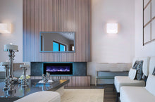 Amantii 48 Inch Electric Fireplace - WM-FM-48-5823-BG-EMBER/ ICE