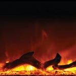 Amantii 50 Inch Electric Fireplace - WM-FM-50-BG-NOLOG