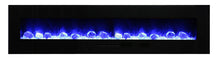 Amantii 88 Inch Electric Fireplace - WM-FM-88-10023-BG-EMBER/ ICE