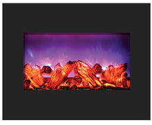 Amantii Zero Clearance 26 Inch Electric Fireplace - ZECL-26-2923-BG- EMBER/ ICE