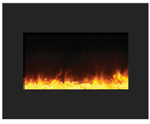 Amantii Zero Clearance 26 Inch Electric Fireplace - ZECL-26-2923-BG- EMBER/ ICE