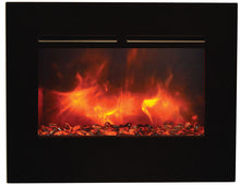 Amantii Zero Clearance 26 Inch Flush Mount Electric Fireplace - ZECL-26-2923-FM-BG-EMBER /ICE