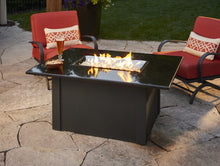 Outdoor Greatroom Grandstone Fire Pit Table - Black - 183-GS-1224-BLK-K