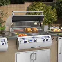 Fire Magic Echelon Diamond E790i 36-Inch Built-In Gas Grill With One Infrared Burner and Digital Thermometer- E790i-4L1P/N / With Magic Viewing Window - E790i-4L1P/N-W - The Garden District