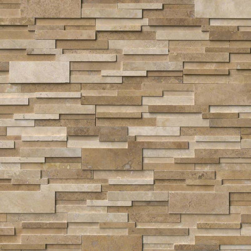 Casa Blend 3D Honed Stacked Stone Panels