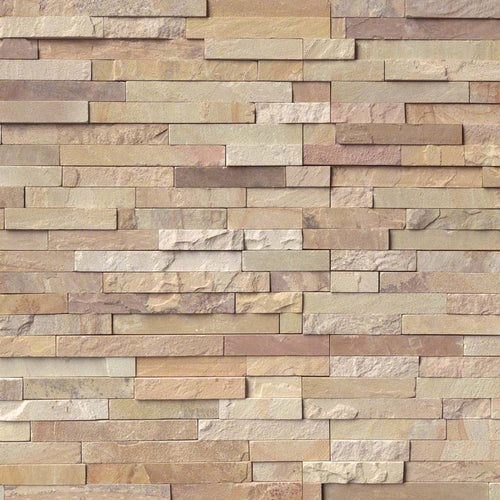 Fossil Rustic Stacked Stone Panels