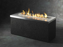 Outdoor Greatroom Key Largo Crystal Fire Pit with Stainless Steel Top - 183-KL-1242-SS