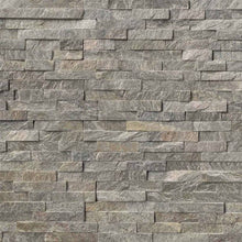 Sage Green Stacked Stone Panels